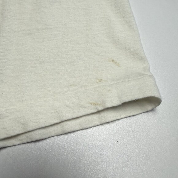 Vintage Eric Clapton Journeyman Tour T Shirt Mens S/M White Tour Tee - Picture 4 of 9